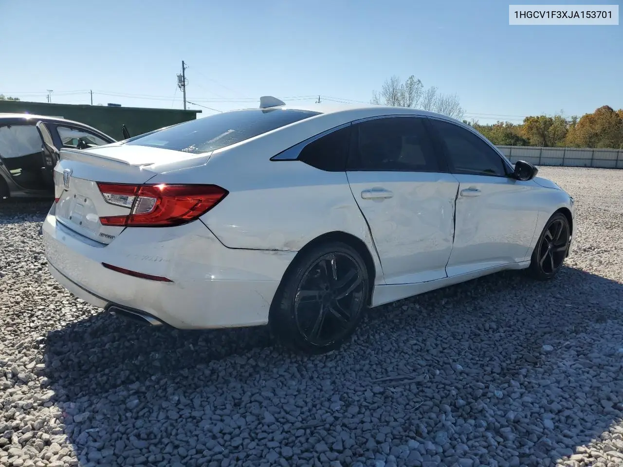 1HGCV1F3XJA153701 2018 Honda Accord Sport