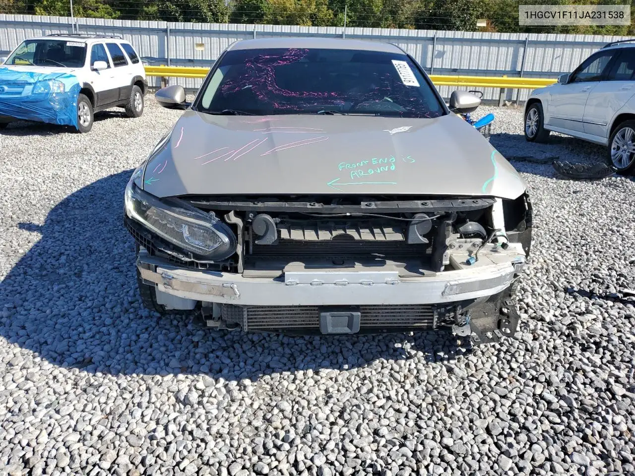 1HGCV1F11JA231538 2018 Honda Accord Lx
