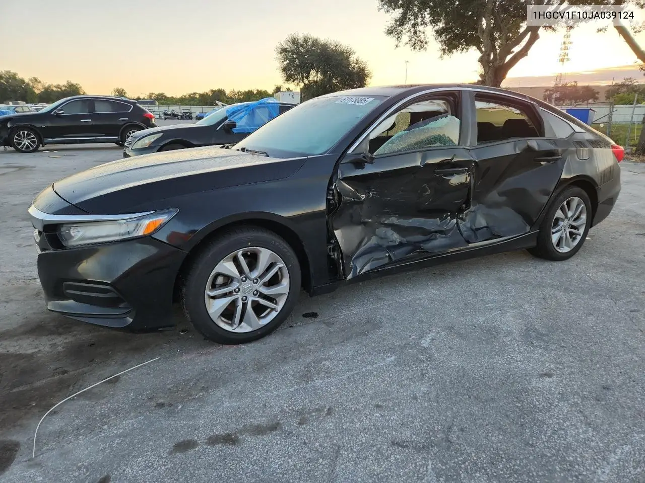 1HGCV1F10JA039124 2018 Honda Accord Lx