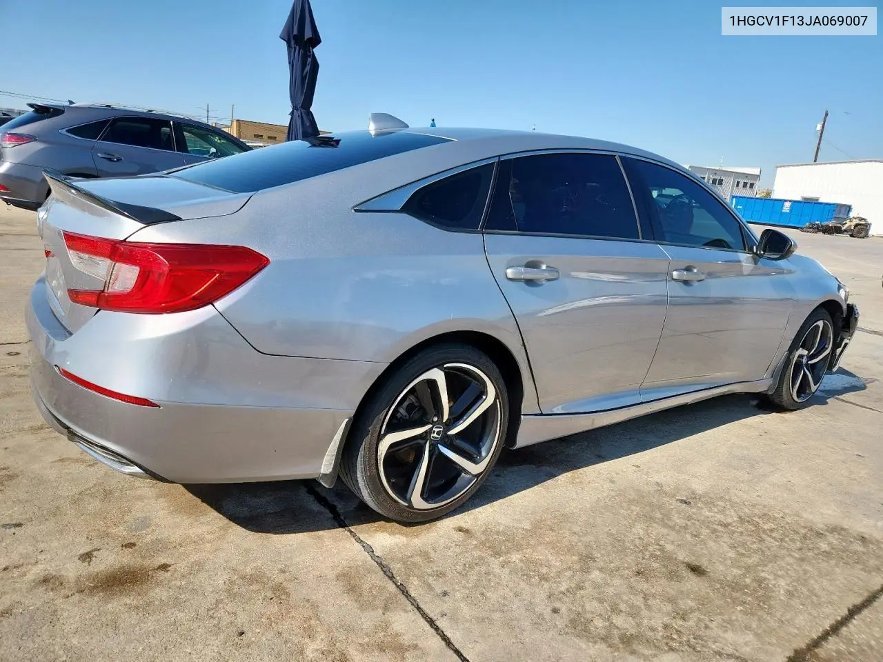 1HGCV1F13JA069007 2018 Honda Accord Lx