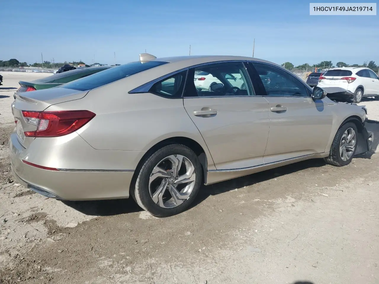 1HGCV1F49JA219714 2018 Honda Accord Ex