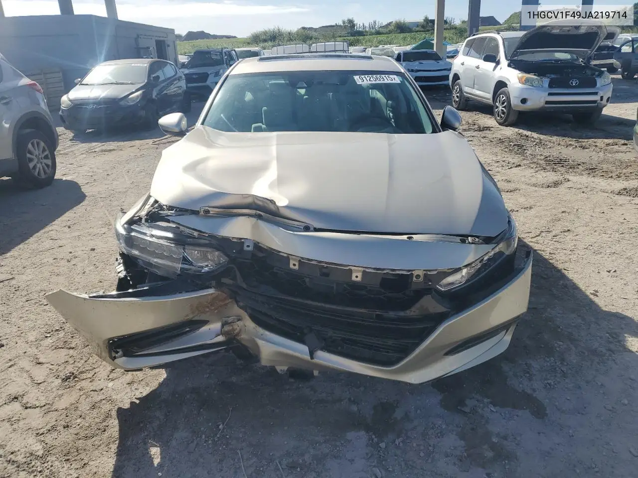 1HGCV1F49JA219714 2018 Honda Accord Ex