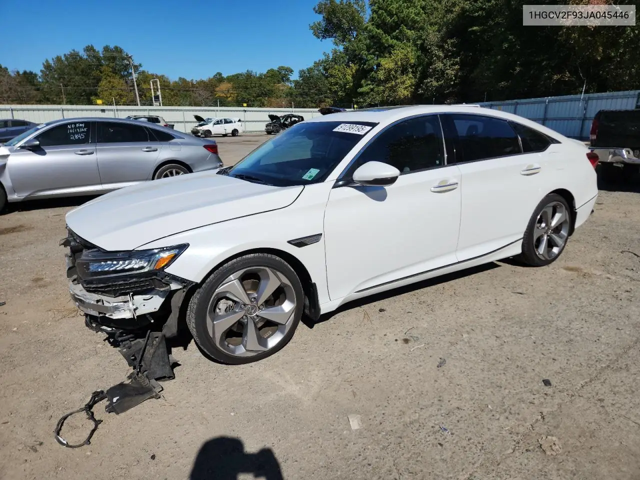 1HGCV2F93JA045446 2018 Honda Accord Touring