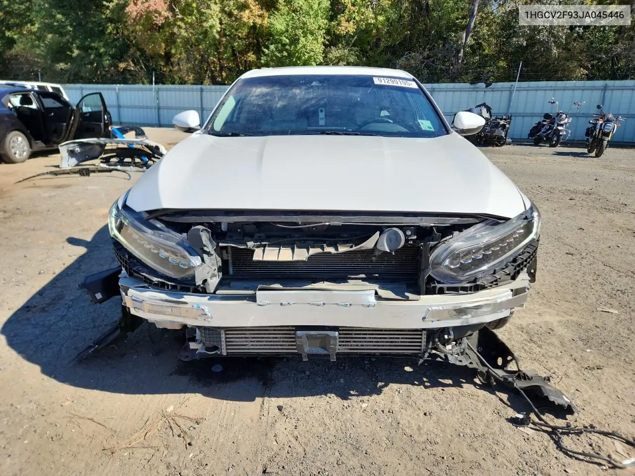 1HGCV2F93JA045446 2018 Honda Accord Touring