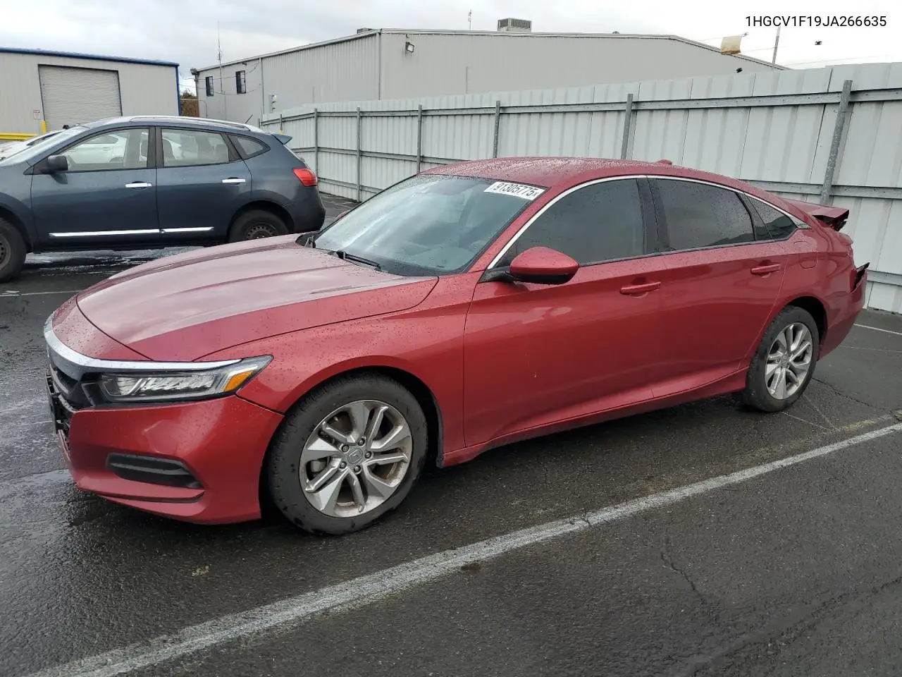 1HGCV1F19JA266635 2018 Honda Accord Lx