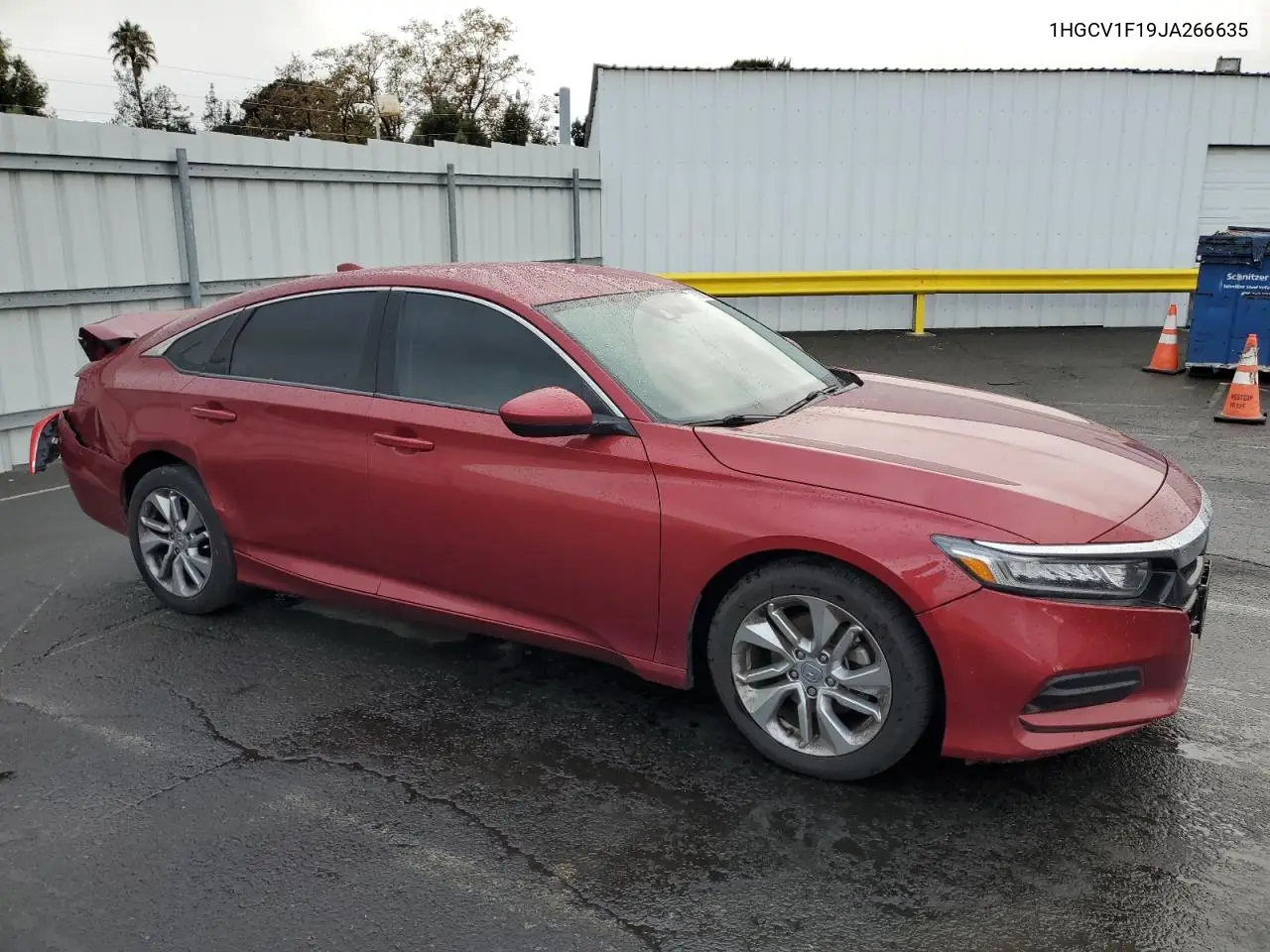 1HGCV1F19JA266635 2018 Honda Accord Lx