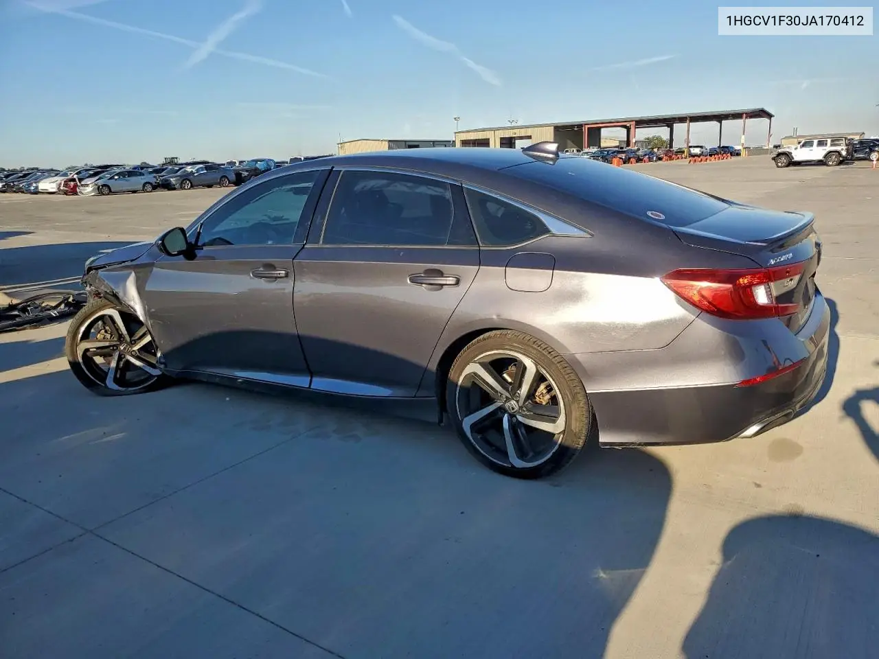 1HGCV1F30JA170412 2018 Honda Accord Sport