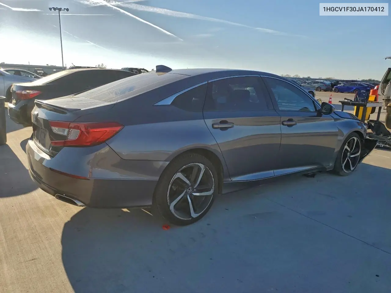 1HGCV1F30JA170412 2018 Honda Accord Sport