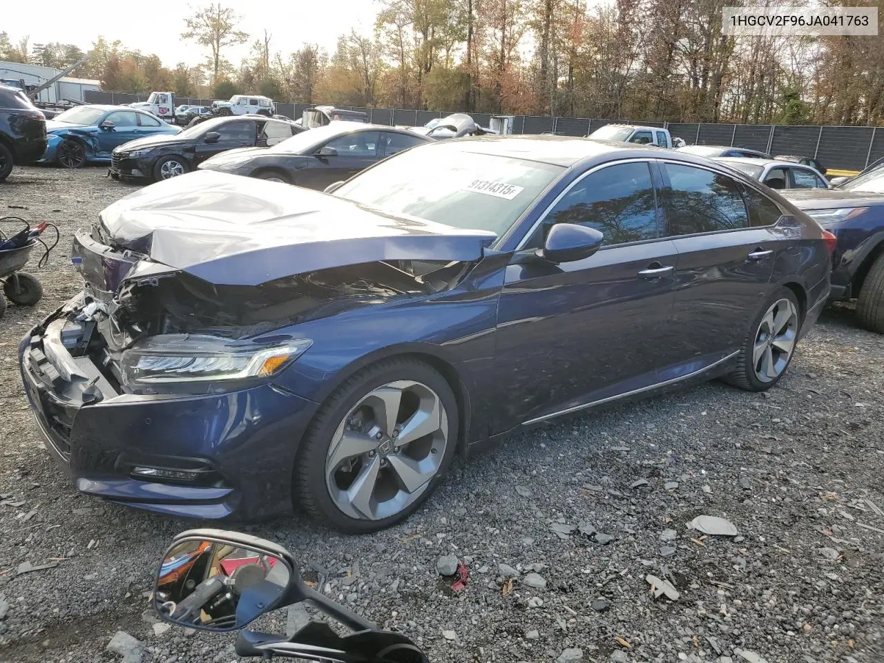 1HGCV2F96JA041763 2018 Honda Accord Touring