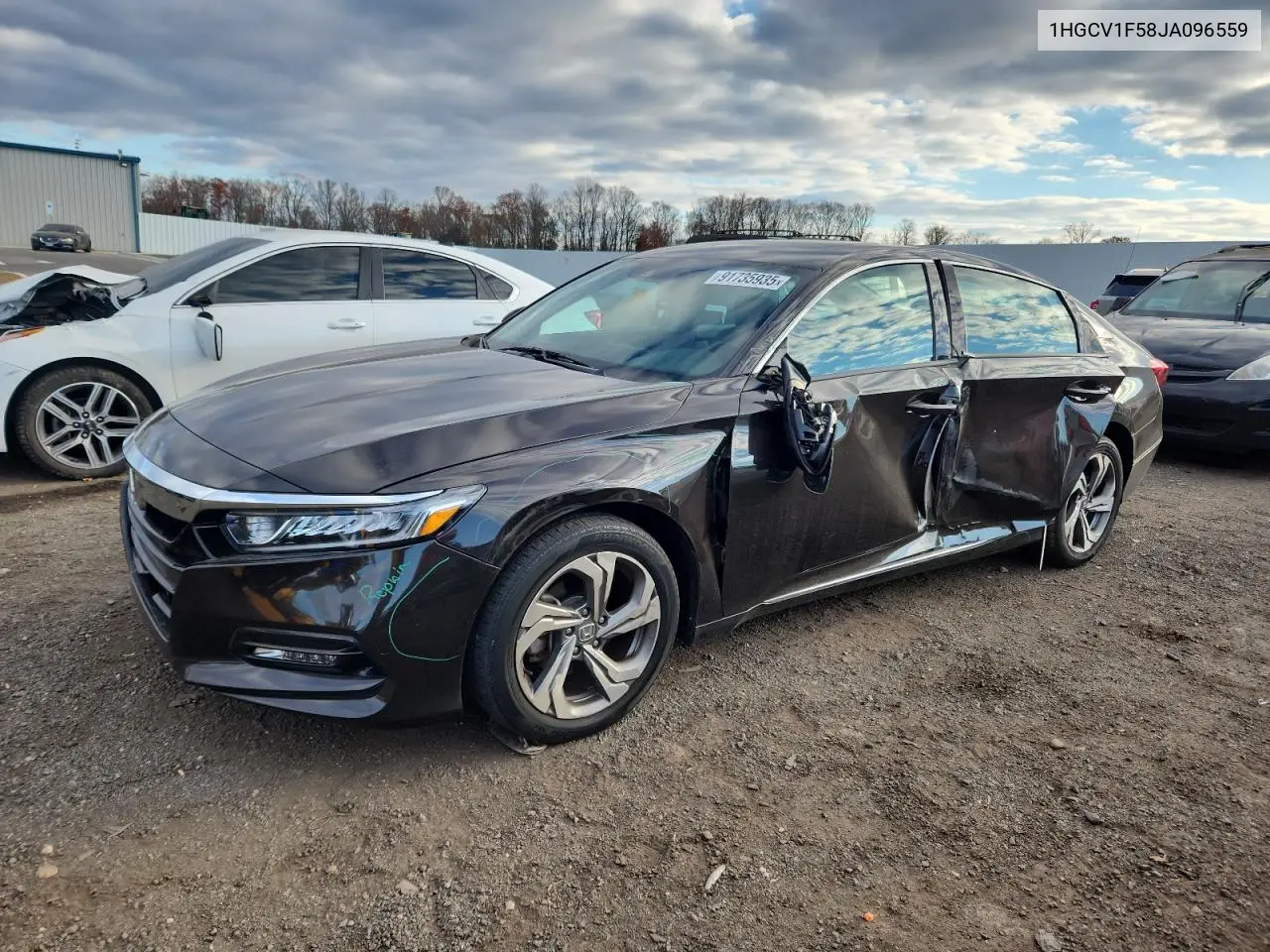 1HGCV1F58JA096559 2018 Honda Accord Exl