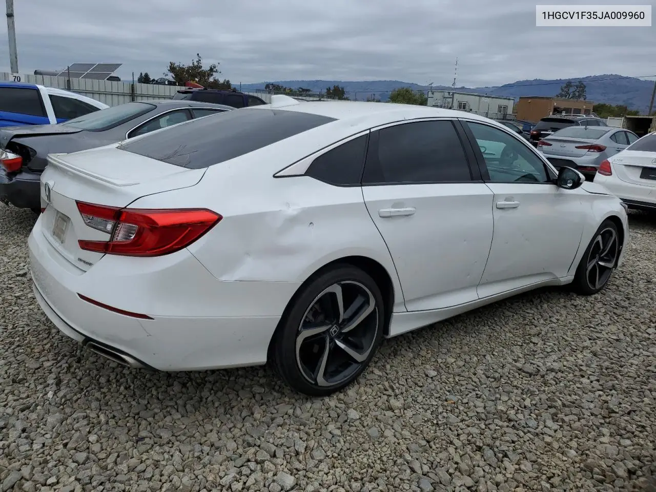 1HGCV1F35JA009960 2018 Honda Accord Sport