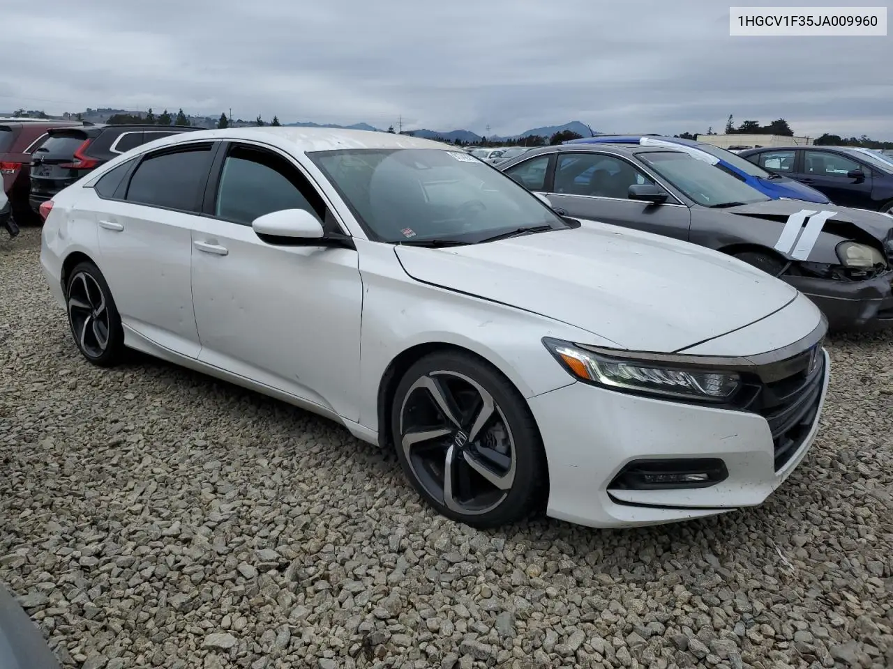1HGCV1F35JA009960 2018 Honda Accord Sport