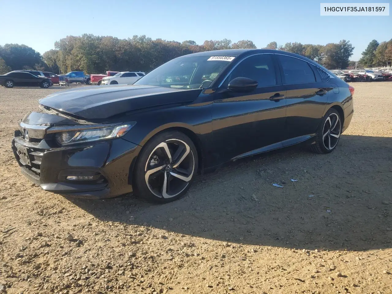 1HGCV1F35JA181597 2018 Honda Accord Sport