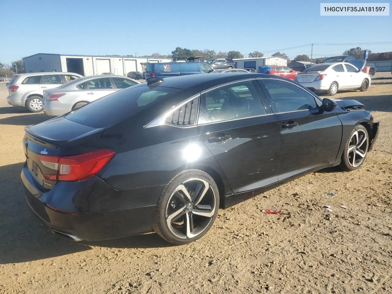 1HGCV1F35JA181597 2018 Honda Accord Sport