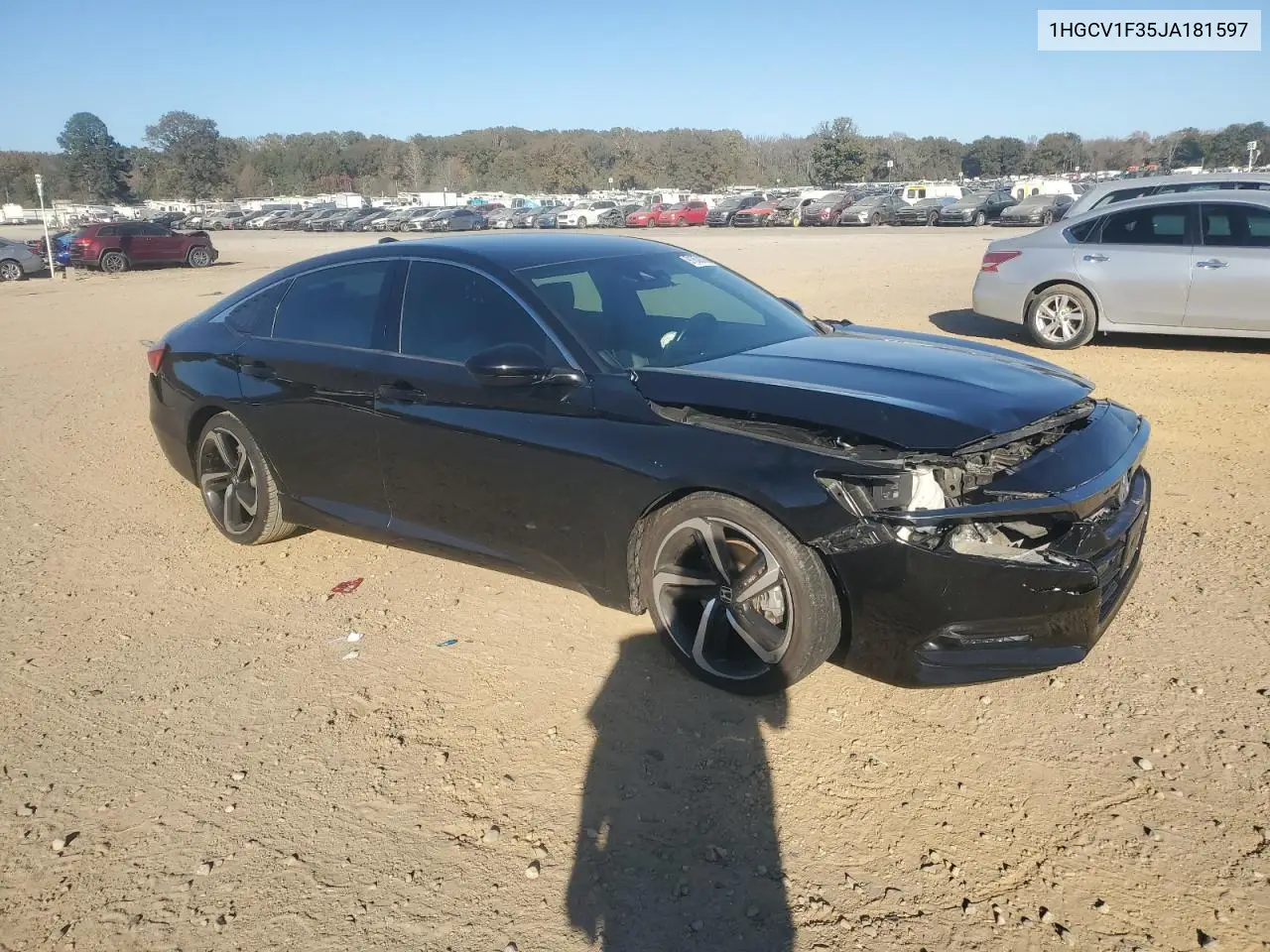 1HGCV1F35JA181597 2018 Honda Accord Sport