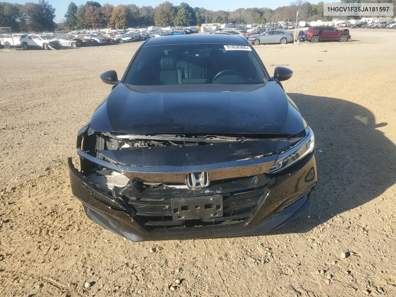 1HGCV1F35JA181597 2018 Honda Accord Sport