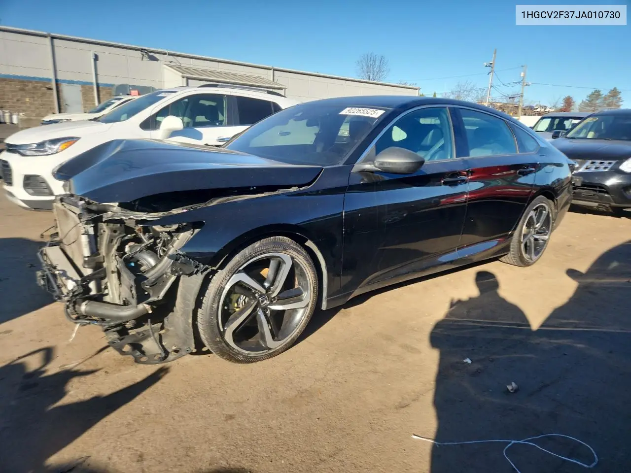 1HGCV2F37JA010730 2018 Honda Accord Sport