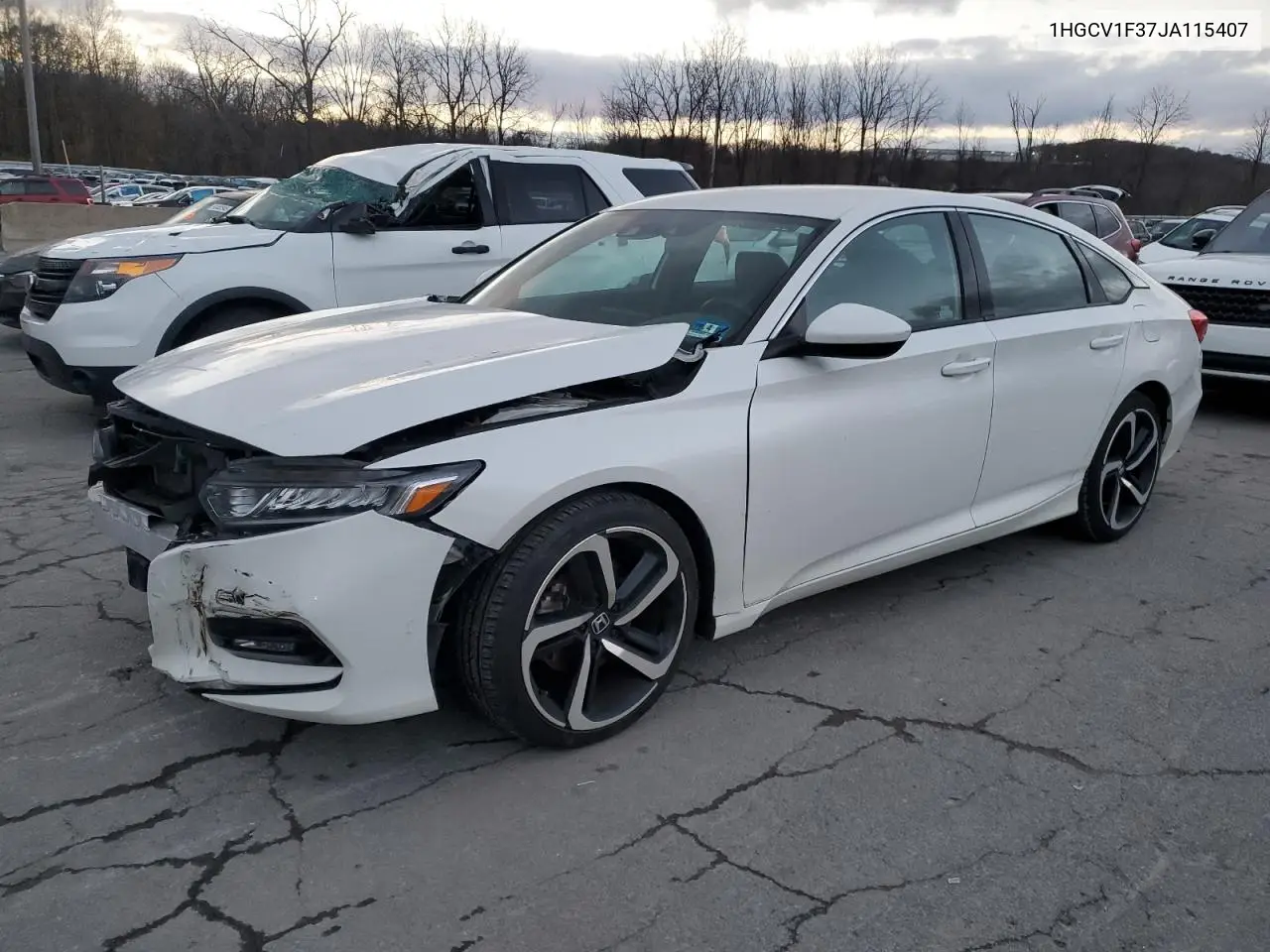 1HGCV1F37JA115407 2018 Honda Accord Sport