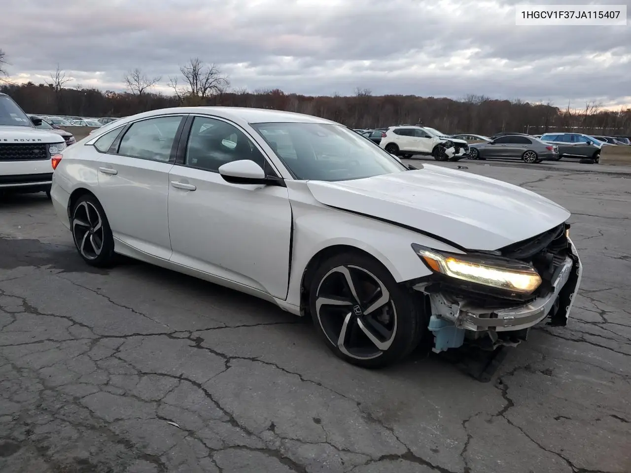 1HGCV1F37JA115407 2018 Honda Accord Sport