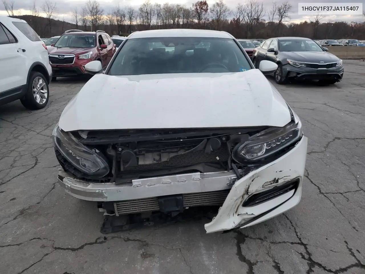1HGCV1F37JA115407 2018 Honda Accord Sport
