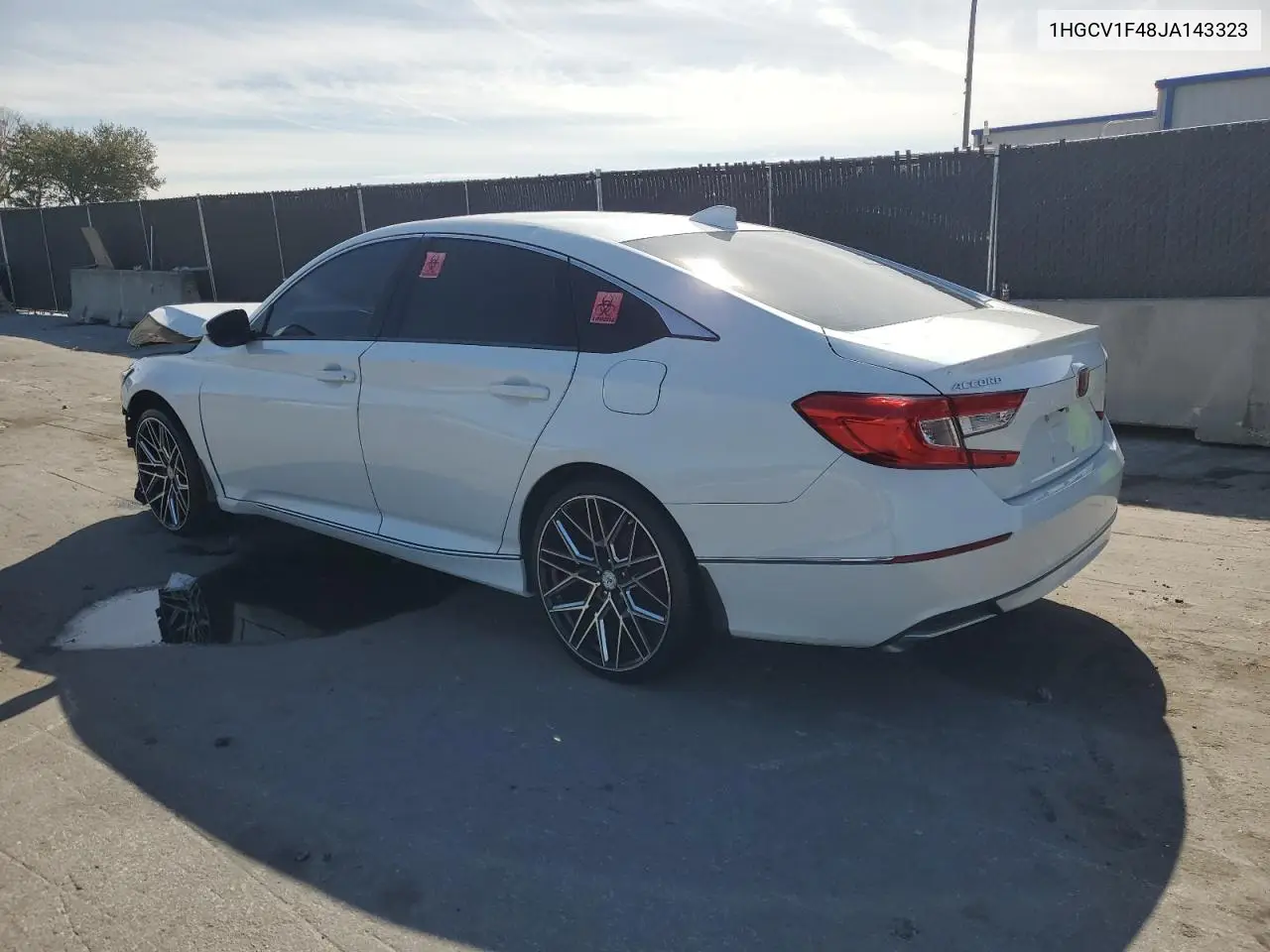 1HGCV1F48JA143323 2018 Honda Accord Ex