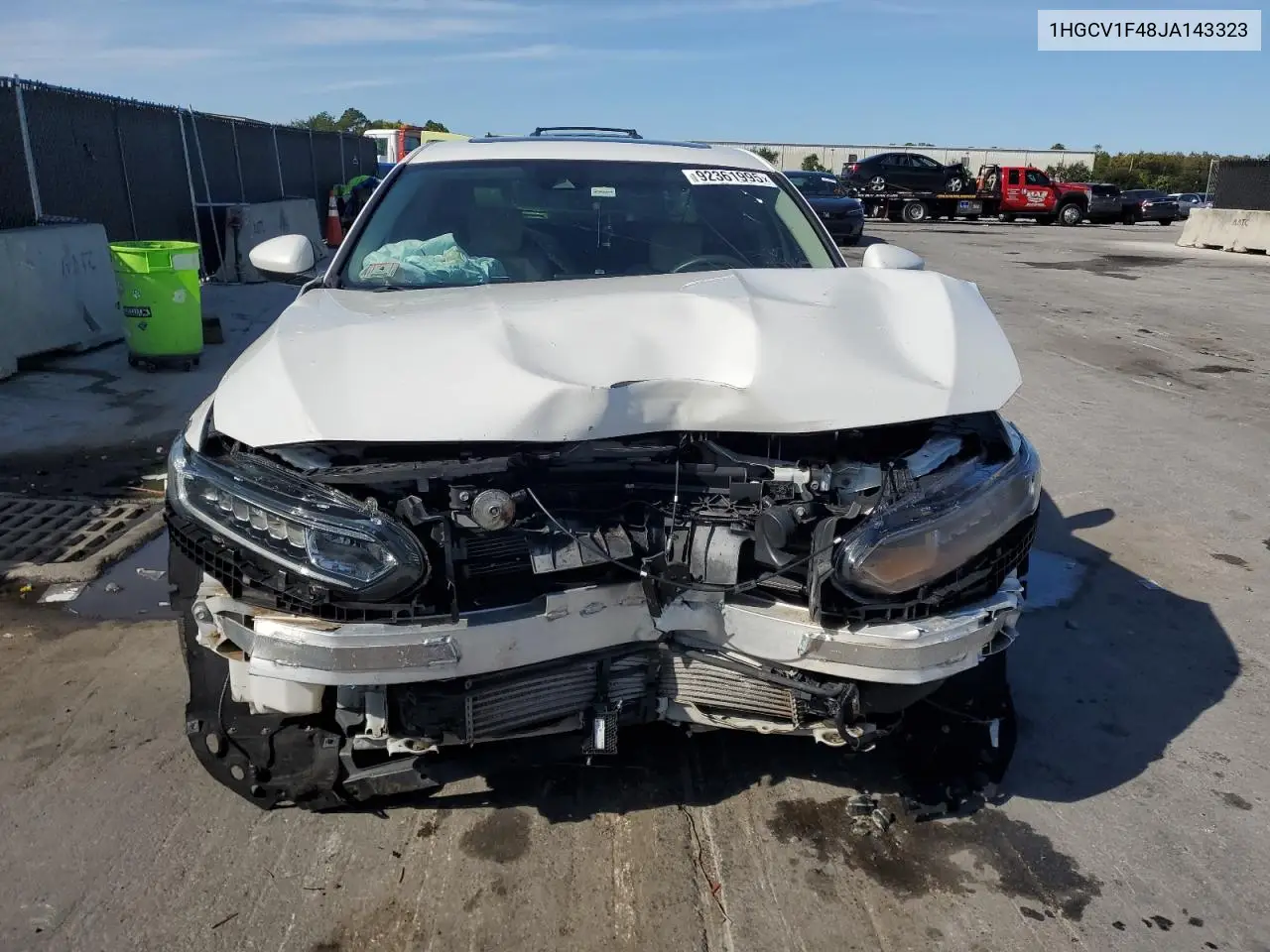 1HGCV1F48JA143323 2018 Honda Accord Ex