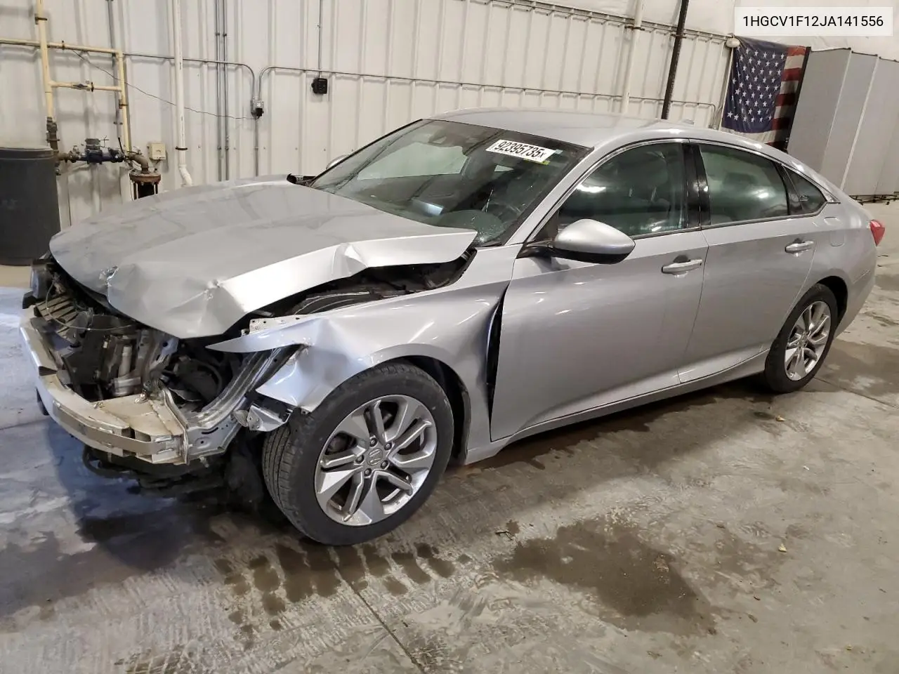 1HGCV1F12JA141556 2018 Honda Accord Lx