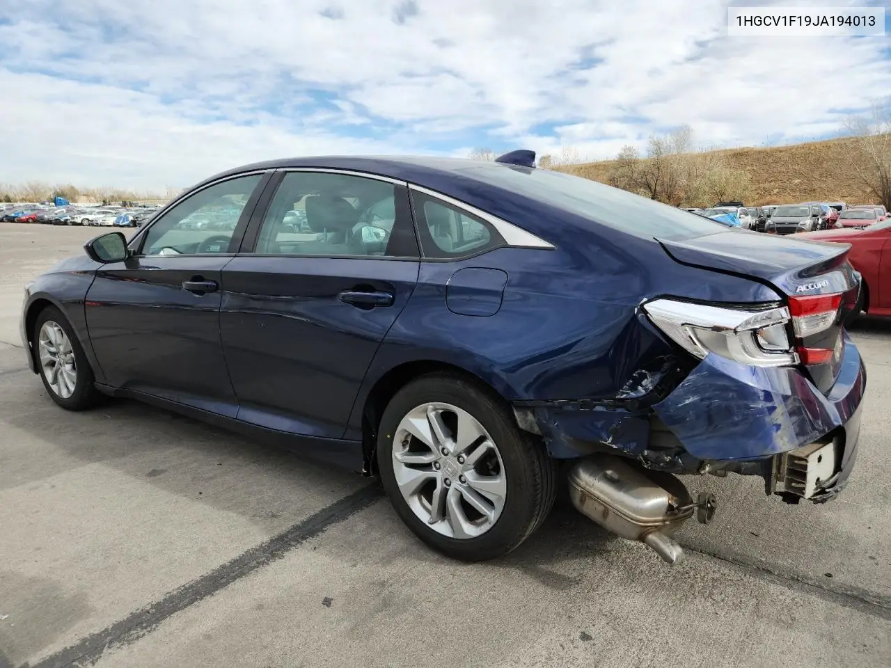 1HGCV1F19JA194013 2018 Honda Accord Lx