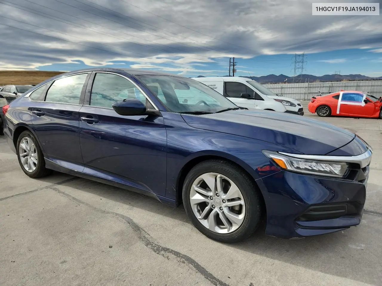 1HGCV1F19JA194013 2018 Honda Accord Lx