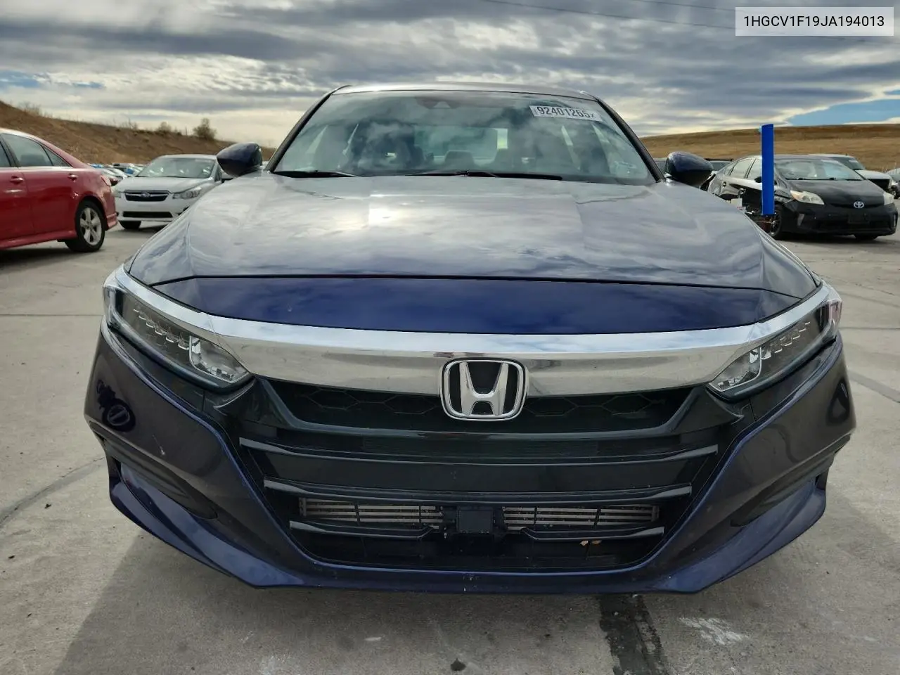 1HGCV1F19JA194013 2018 Honda Accord Lx