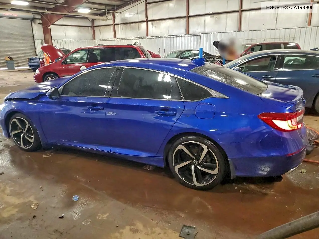 1HGCV1F37JA193900 2018 Honda Accord Sport
