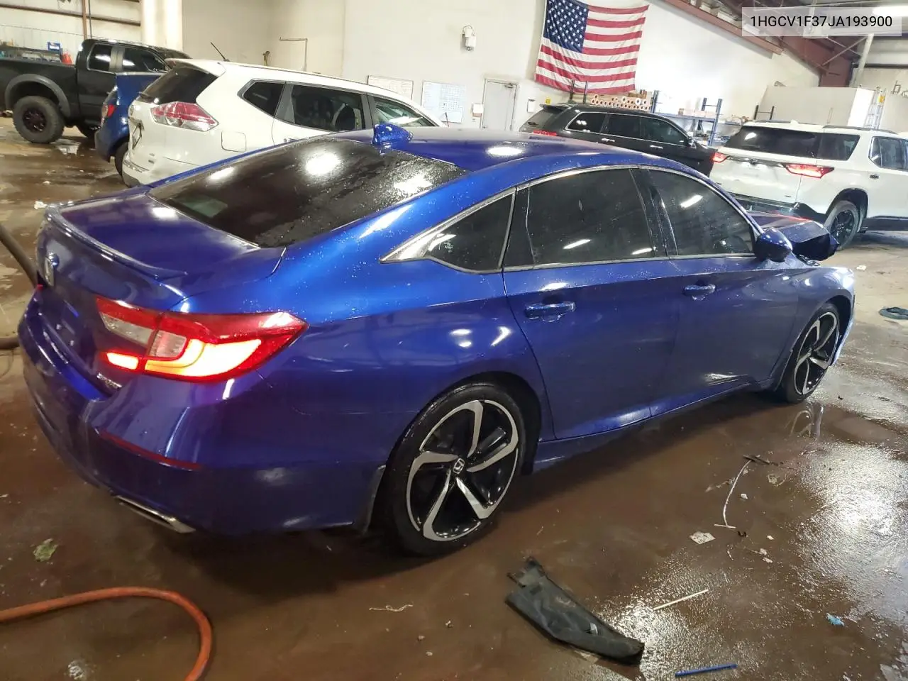 1HGCV1F37JA193900 2018 Honda Accord Sport