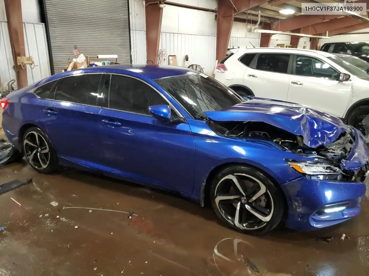 1HGCV1F37JA193900 2018 Honda Accord Sport
