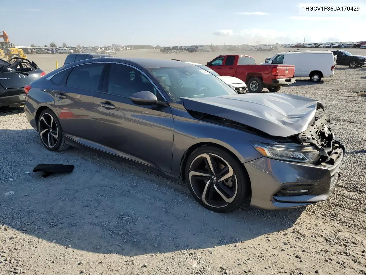 1HGCV1F36JA170429 2018 Honda Accord Sport