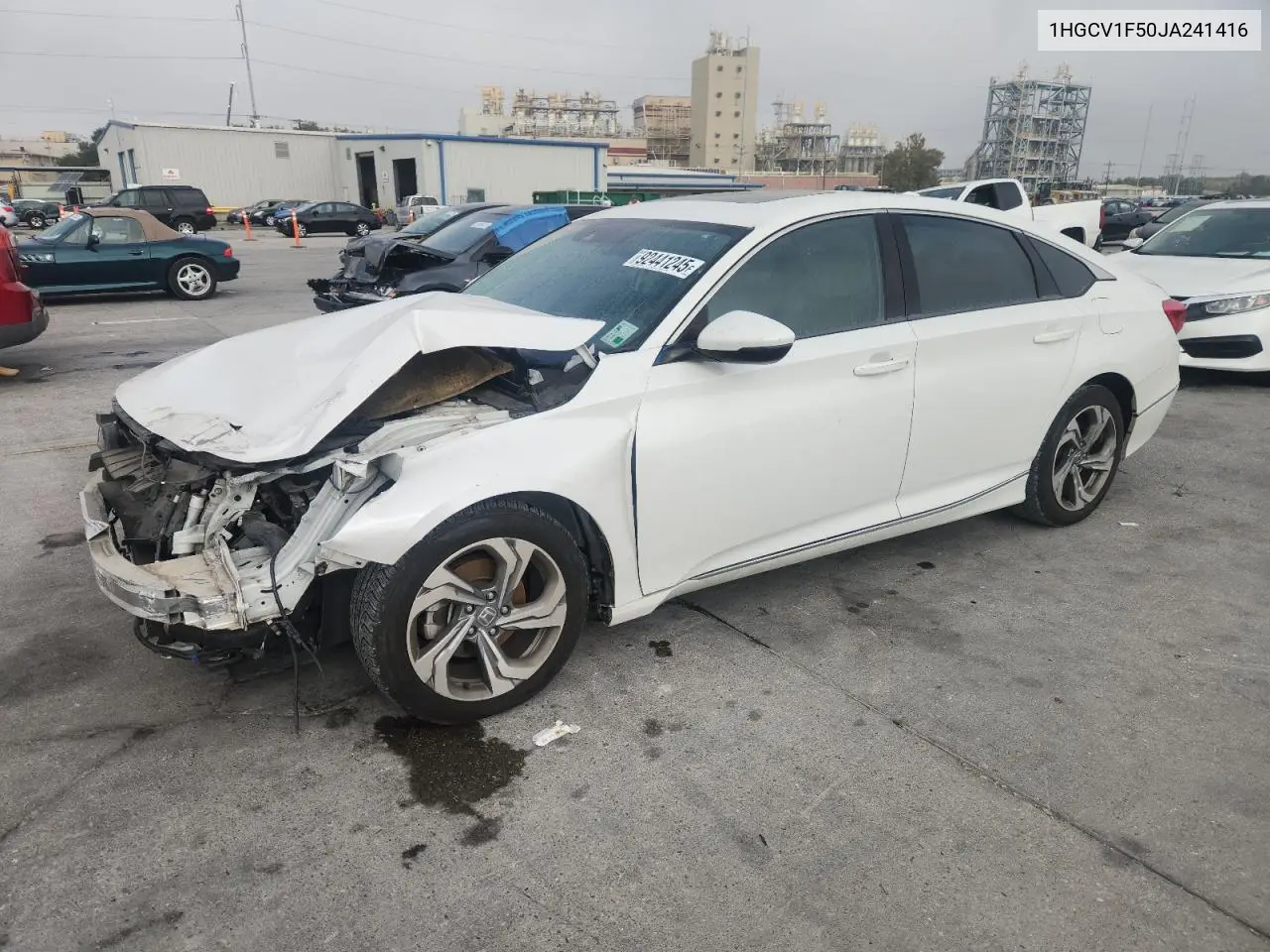1HGCV1F50JA241416 2018 Honda Accord Exl