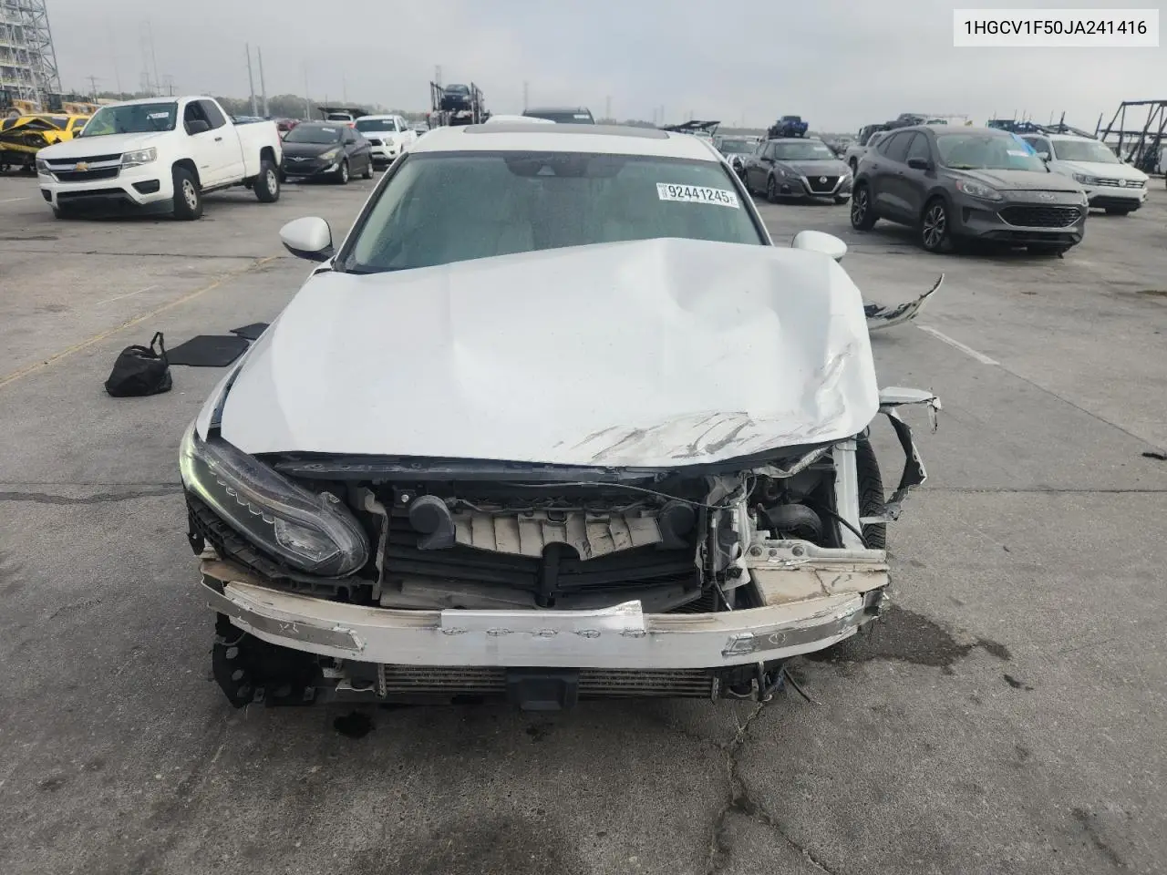 1HGCV1F50JA241416 2018 Honda Accord Exl