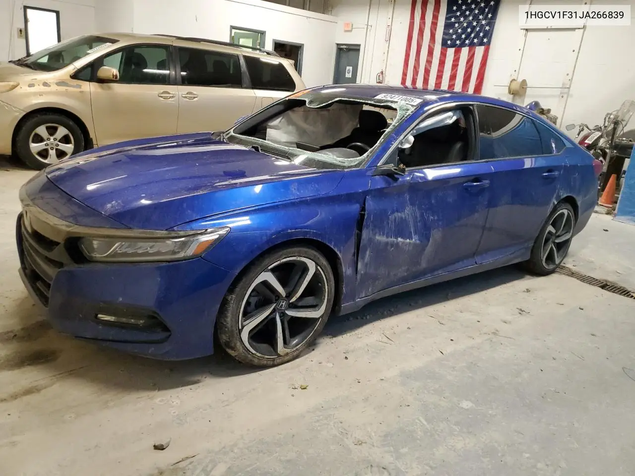 1HGCV1F31JA266839 2018 Honda Accord Sport