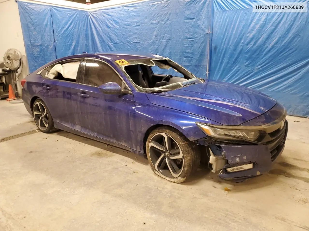 1HGCV1F31JA266839 2018 Honda Accord Sport