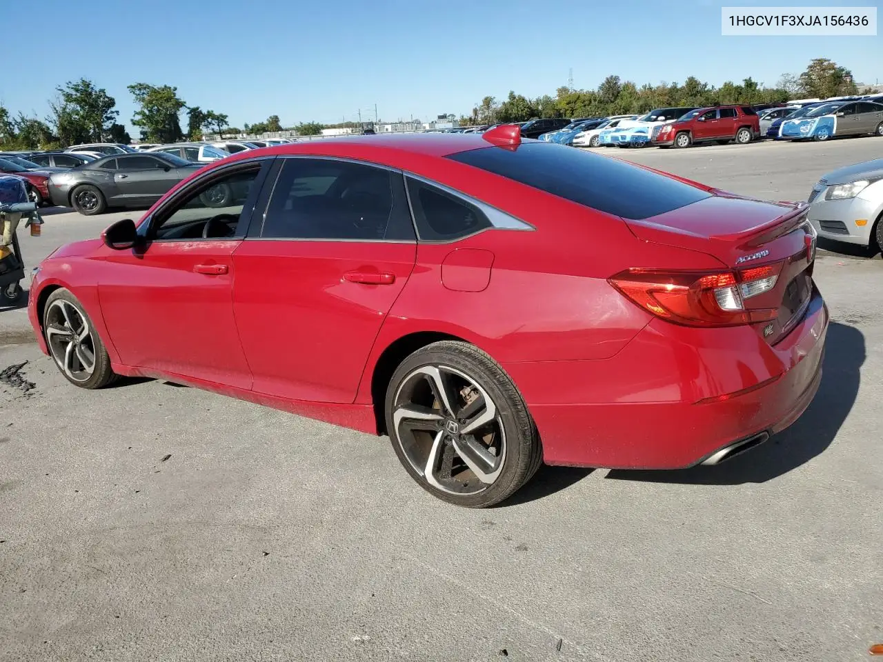 1HGCV1F3XJA156436 2018 Honda Accord Sport