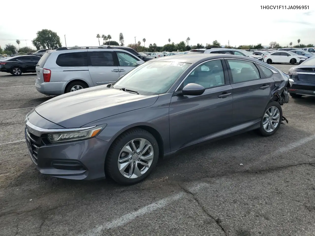 1HGCV1F11JA096951 2018 Honda Accord Lx