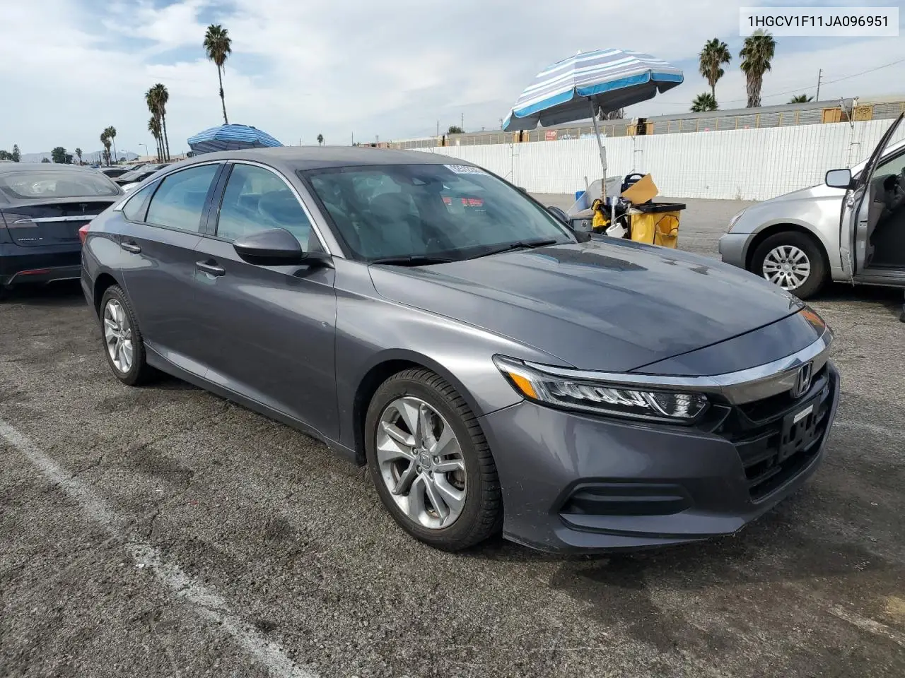 1HGCV1F11JA096951 2018 Honda Accord Lx