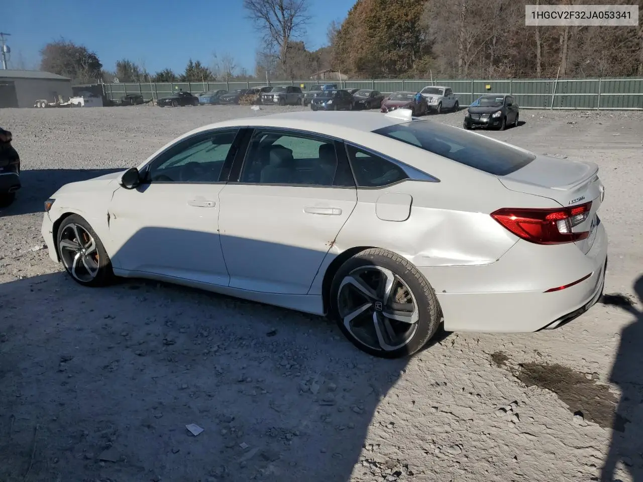 1HGCV2F32JA053341 2018 Honda Accord Sport