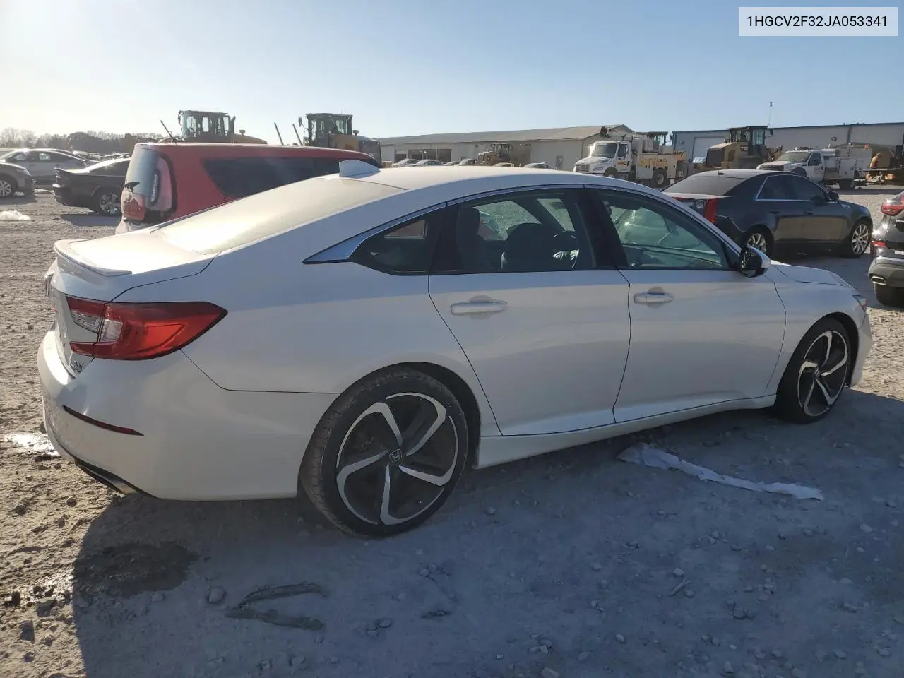 1HGCV2F32JA053341 2018 Honda Accord Sport