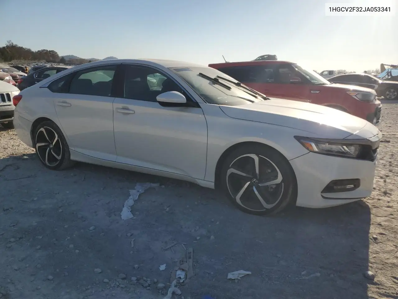 1HGCV2F32JA053341 2018 Honda Accord Sport