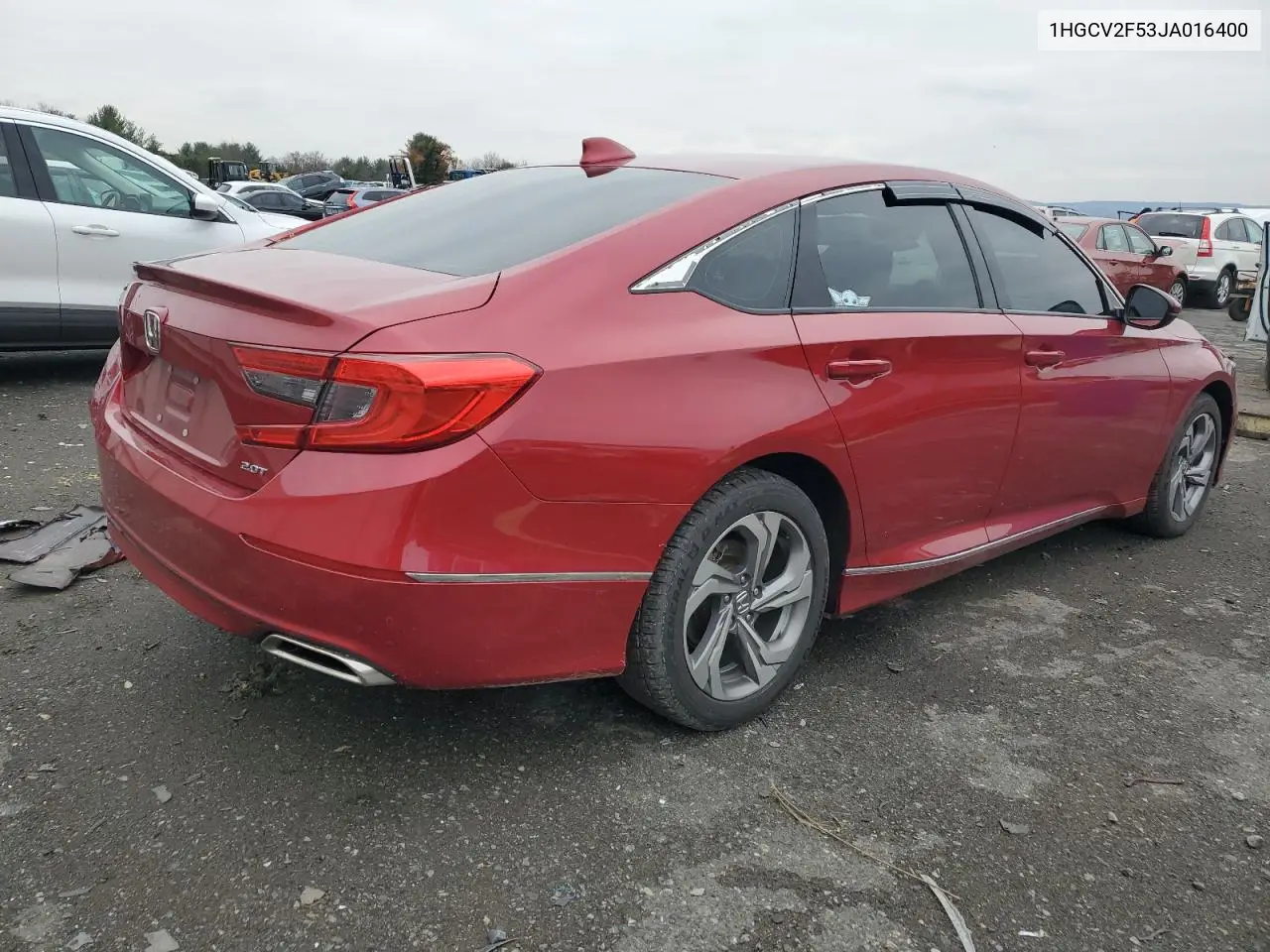 1HGCV2F53JA016400 2018 Honda Accord Exl