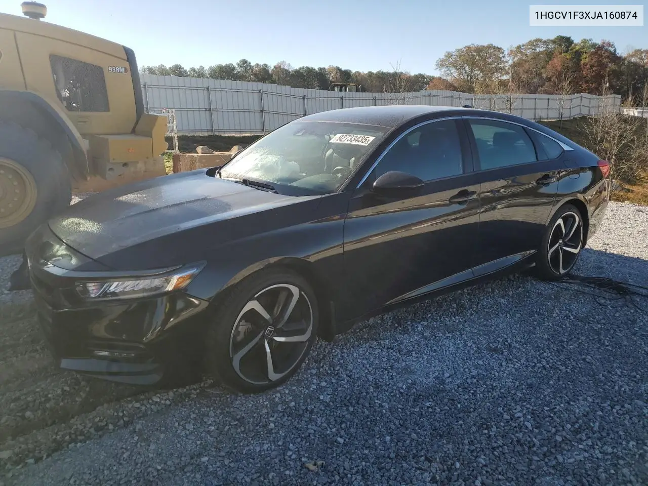 1HGCV1F3XJA160874 2018 Honda Accord Sport