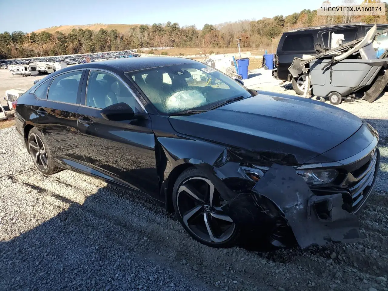 1HGCV1F3XJA160874 2018 Honda Accord Sport