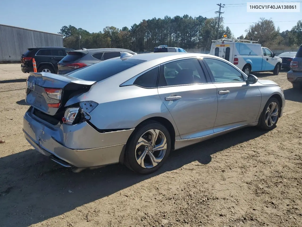 1HGCV1F40JA138861 2018 Honda Accord Ex