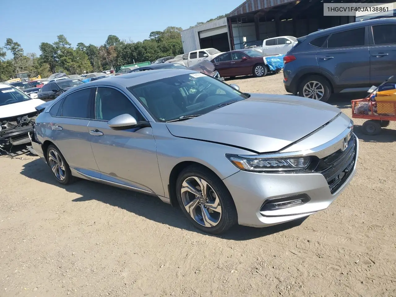 1HGCV1F40JA138861 2018 Honda Accord Ex