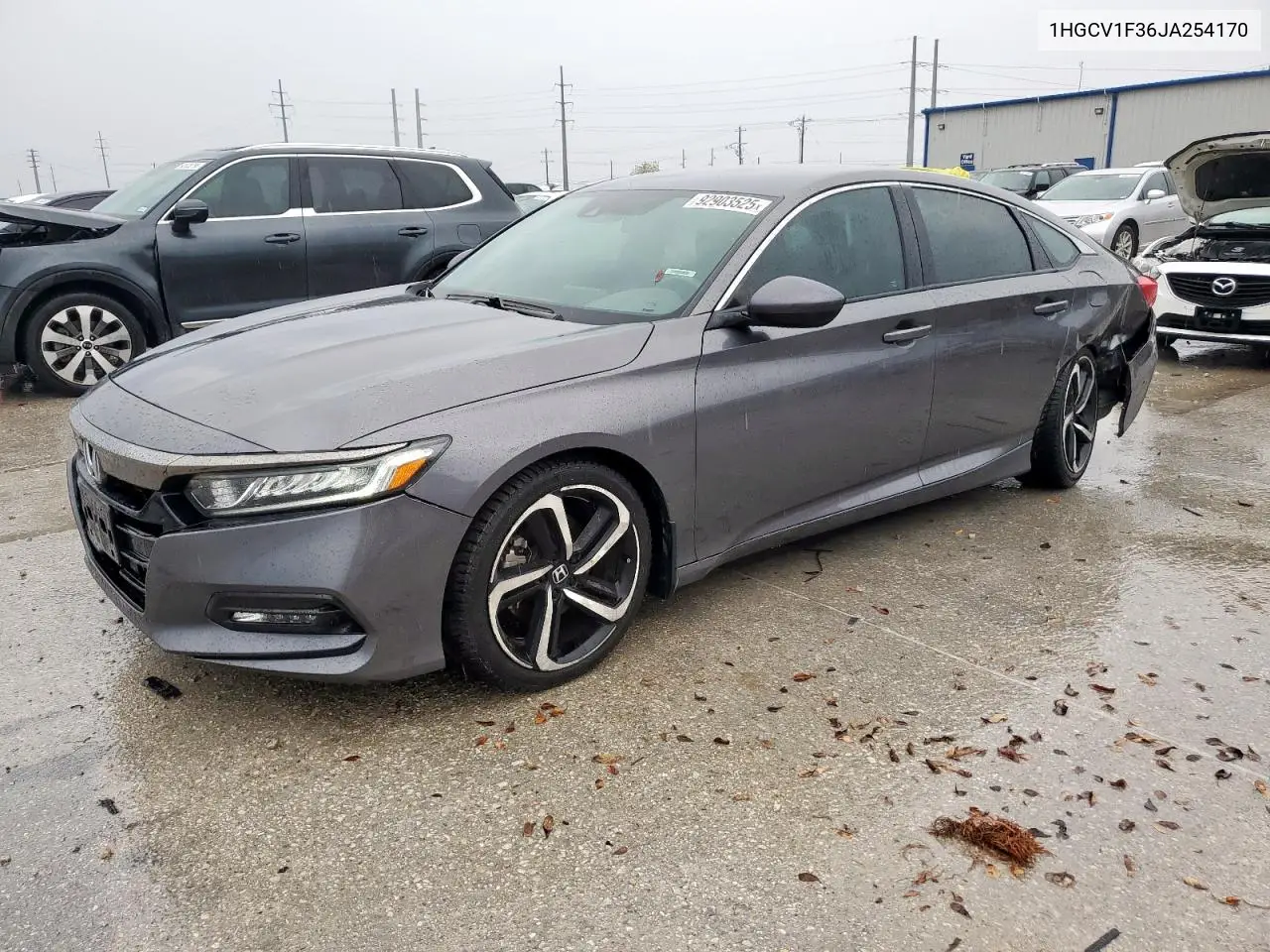 1HGCV1F36JA254170 2018 Honda Accord Sport